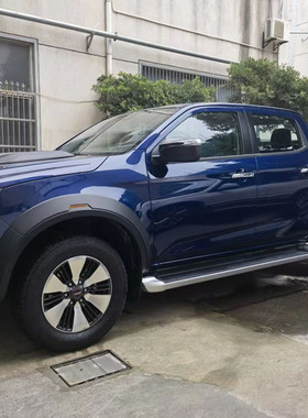 21-23年五十铃DMAX铃拓庆铃T30皮卡改装带反光片轮眉加宽挡泥板