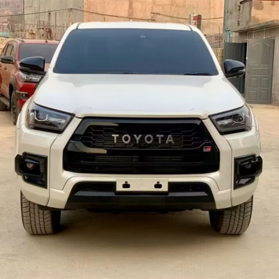 适用于2021-25年海拉克斯HILUX REVO皮卡改装GR款中网水箱罩装饰