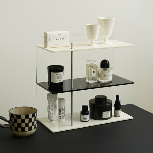 ladylike原创桌面亚克力收纳架