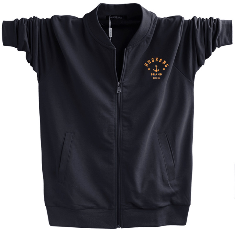 简约款拉链开衫棒球服外套