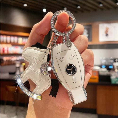 奔驰老c180l车钥匙套c级c200l全包a级b级e级e200l包glc260壳s级扣