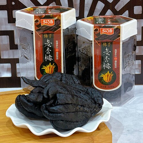 多巧香老香橼328克*1瓶潮汕凉果果脯果干休闲食品零食