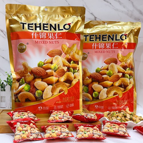 天兴隆什锦果仁210克*2包混合果仁豆干果小吃休闲零食