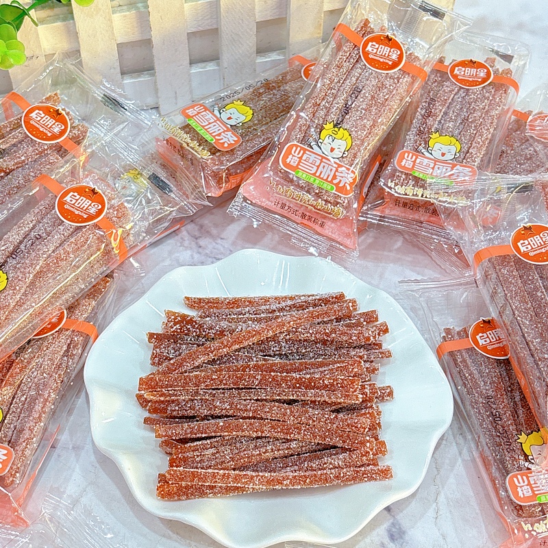 启明星山楂雪丽条2斤小包装散装称重果糕类休闲食品零食