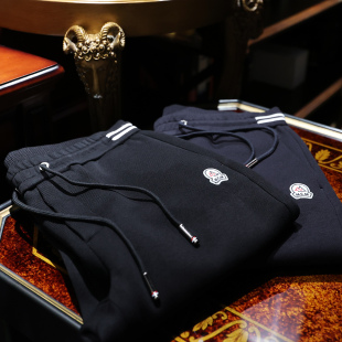 运动卫裤 「YIYI 抽绳绑带束脚修身 时尚 Father」秋冬大牌男女同款