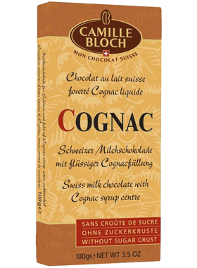 瑞士进口camille bloch 酒心系列巧克力无糖衣 gin酒/白兰地干邑