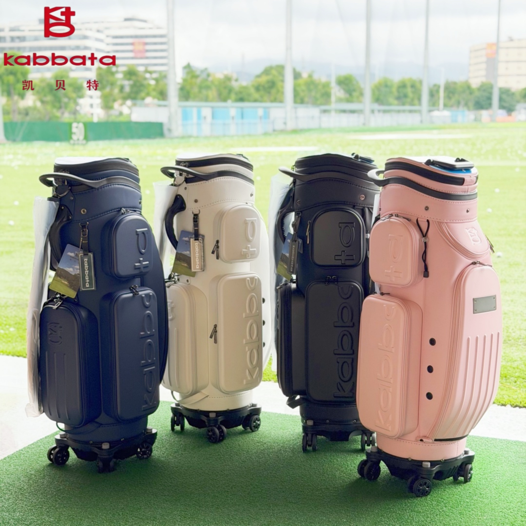 26新品Kabbata凯贝特高尔夫球包四轮伸缩航空包托运包万向轮球包