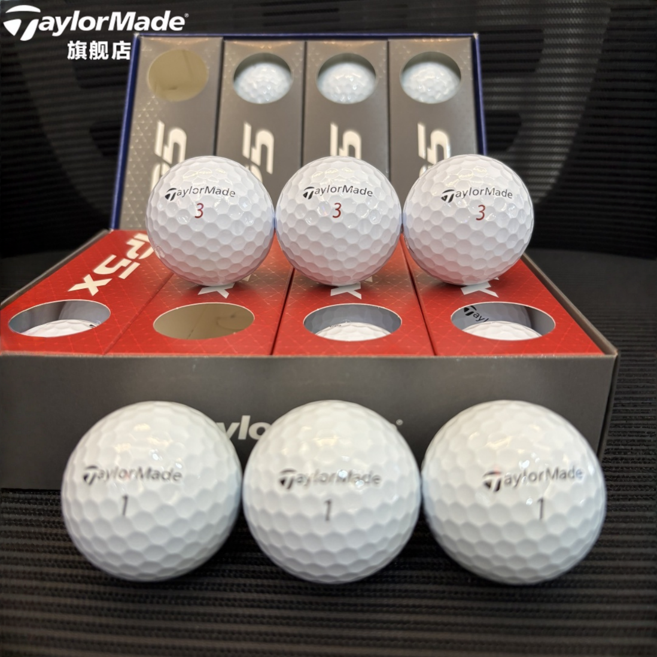TaylorMade泰勒梅正品高尔夫球TP5 TP5X五层球巡回赛比赛球瞄准线