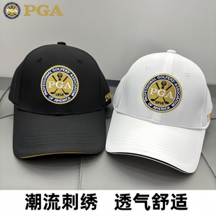 正品PGA 高尔夫球帽子 男防晒帽子 职业比赛 golf帽子 透气鸭舌帽
