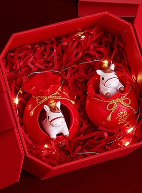 紫香凝【袋袋有钱】马年吉祥物