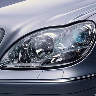 S500 适用于99 S600 奔驰S级W220 S320S350S28前大灯罩外壳 04款