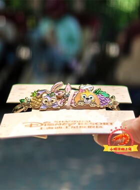 上海雪梨粗链条耳钉送礼物首饰品