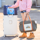短途旅行包女手提外出便携可套拉杆箱定制登机包折叠大容量行李袋