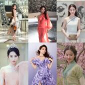 刘亦菲海报美女明星写真周边壁纸画宿舍卧室神仙姐姐装 饰墙贴画