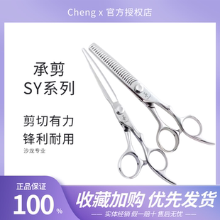 承剪发廊美发专业剪刀碎发综合平剪鱼骨剪胖胖滑剪无痕牙剪SY系列