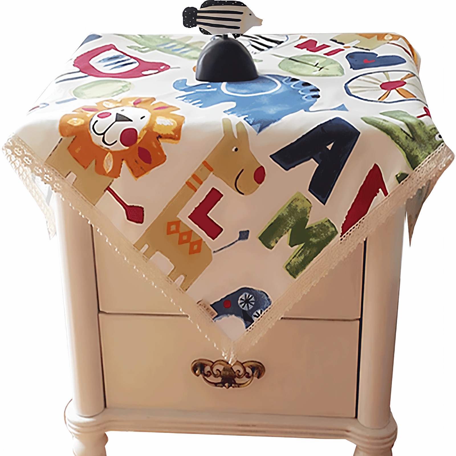 桌布田园全棉空调冰箱洗衣微波炉打印机扫地机床头柜罩巾盖布艺,居家布艺,万能盖巾,淘宝优惠券,粉丝福利购,淘宝优惠卷