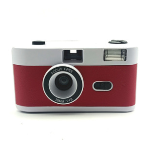 新款非一次性带闪光灯半格相机黑白卷复古傻瓜胶片胶卷相机学生党