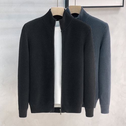 华夫格针法纯棉抗起球高档百搭