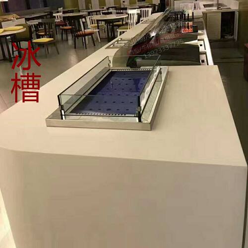 定制不锈钢冰槽 酒吧水吧餐吧吧台设备 调酒台鸡尾酒咖啡机操作台