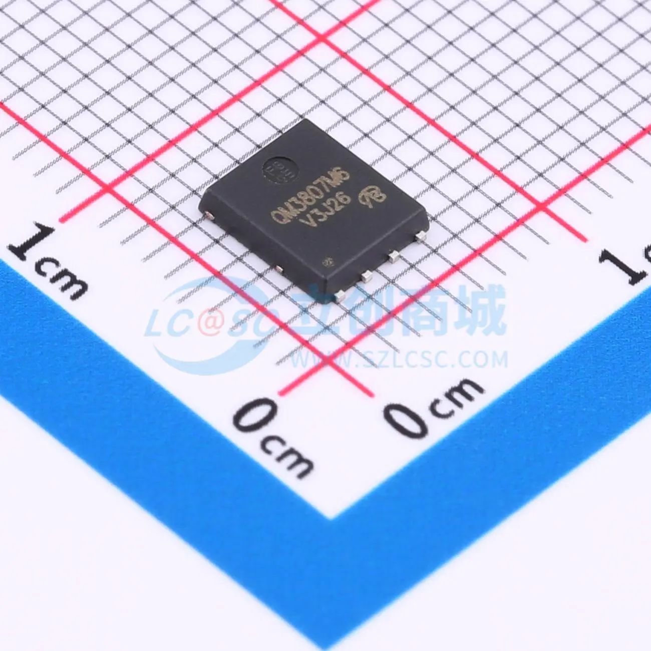 QM3807M6-VB DFN5x6-8 场效应管(MOSFET)  N沟道 30V 60A