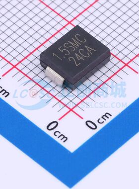 1.5SMC24CA SMCG 静电和浪涌保护(TVS/ESD) 20.5V 45.8A