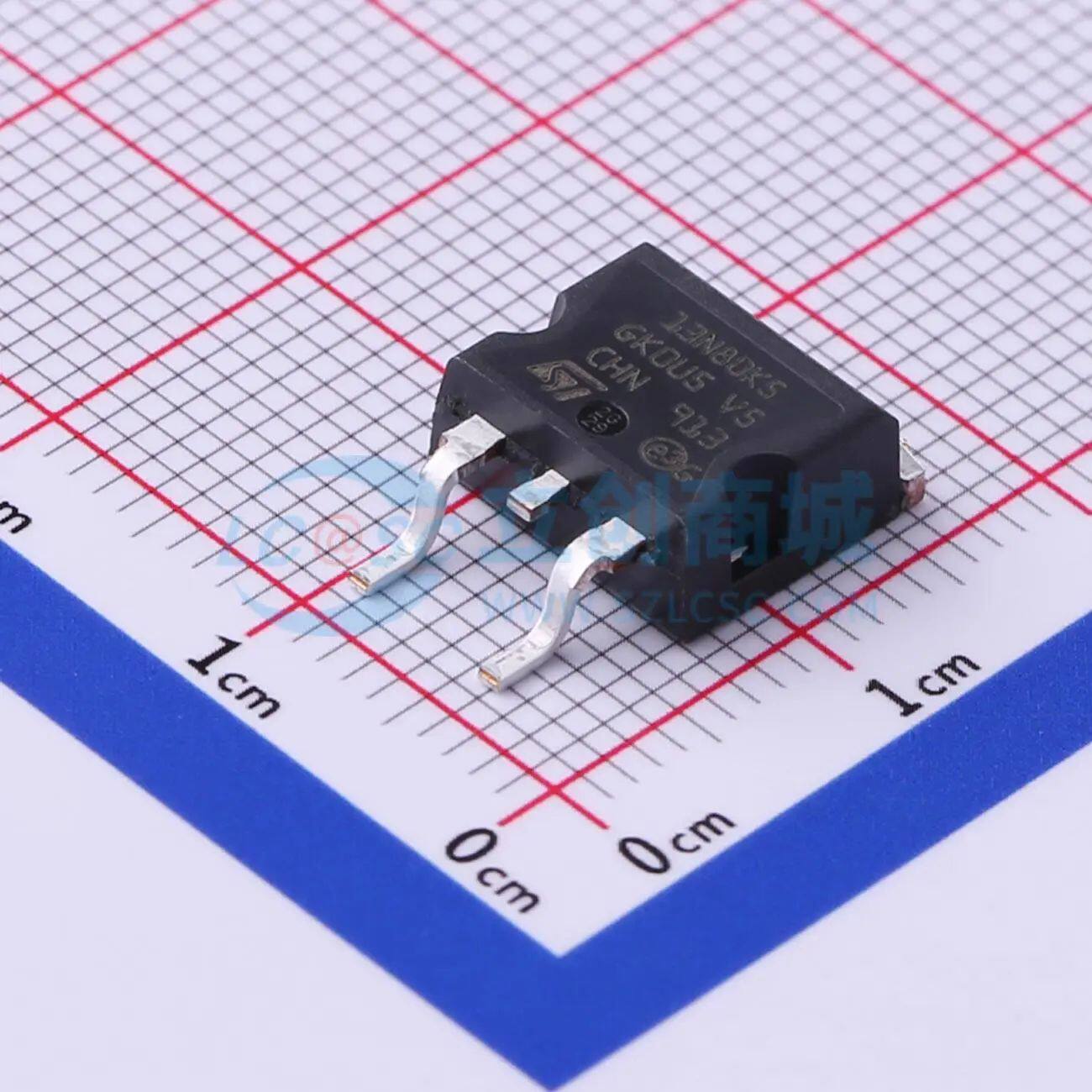 STB13N80K5 D2PAK 场效应管(MOSFET)  N沟道 800V 12A