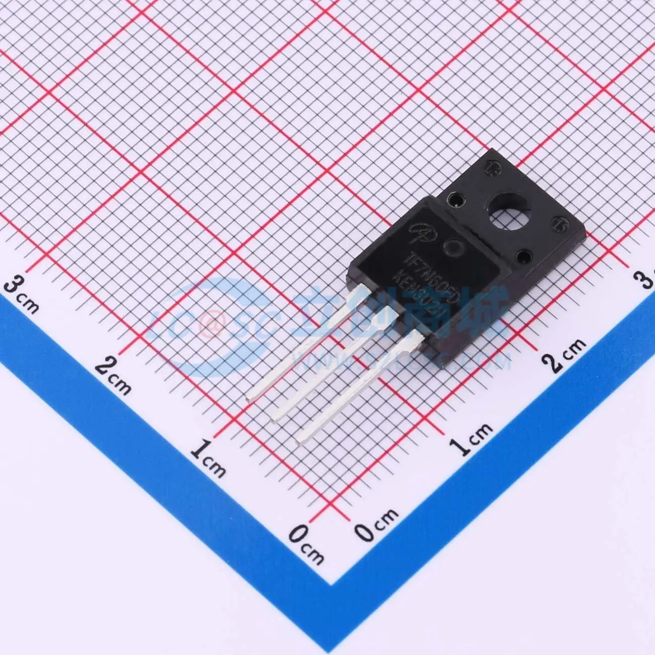 AOTF7N60FD TO-220F 场效应管(MOSFET)  N沟道 600V 7A