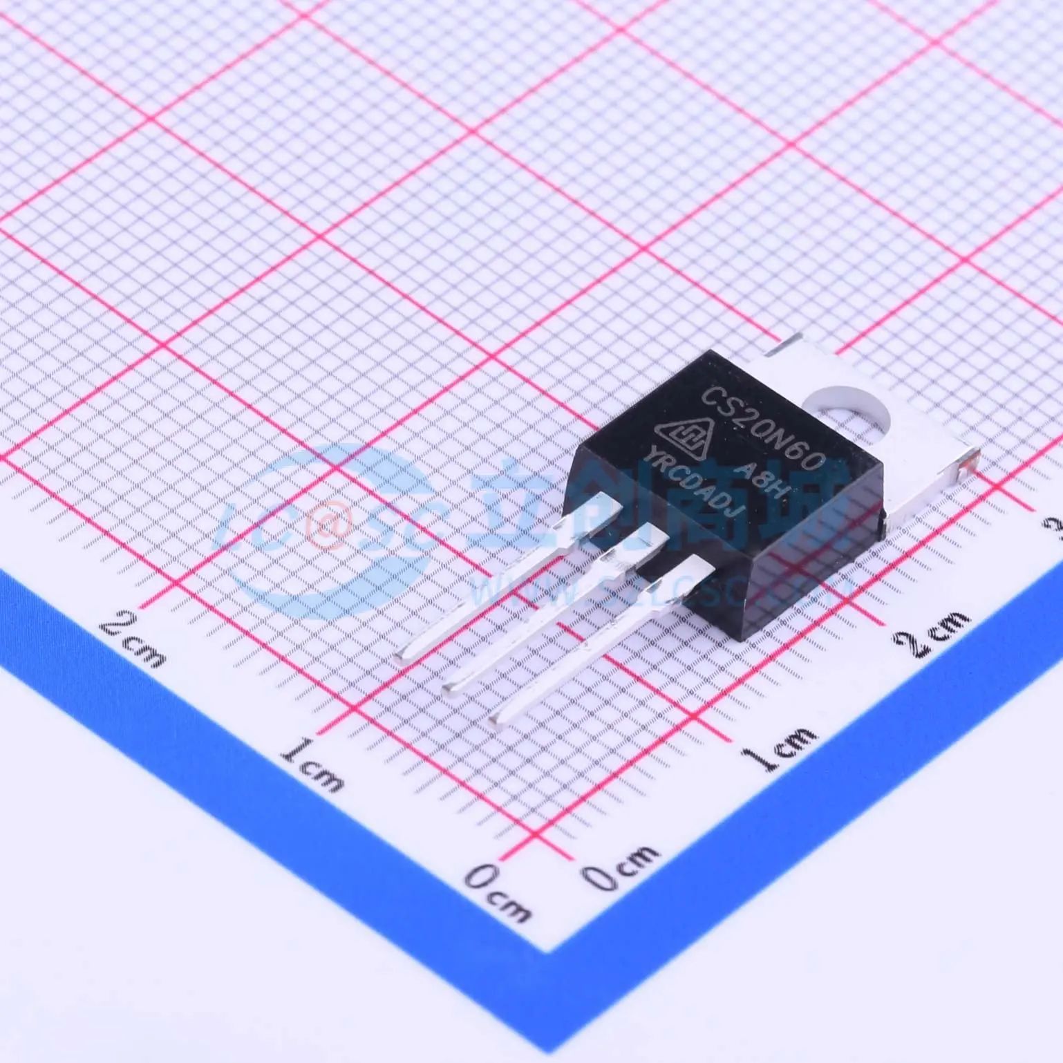 CS20N60A8H ITO-220AB-3 场效应管(MOSFET)  N沟道 600V 20A