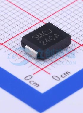 SMCJ24CA SMC(DO-214AB) 静电和浪涌保护(TVS/ESD) 24V 38.6A