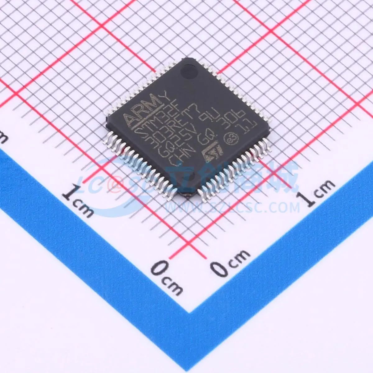 STM32F303RET7 LQFP-64(10x10) 单片机(MCU/MPU/SOC)