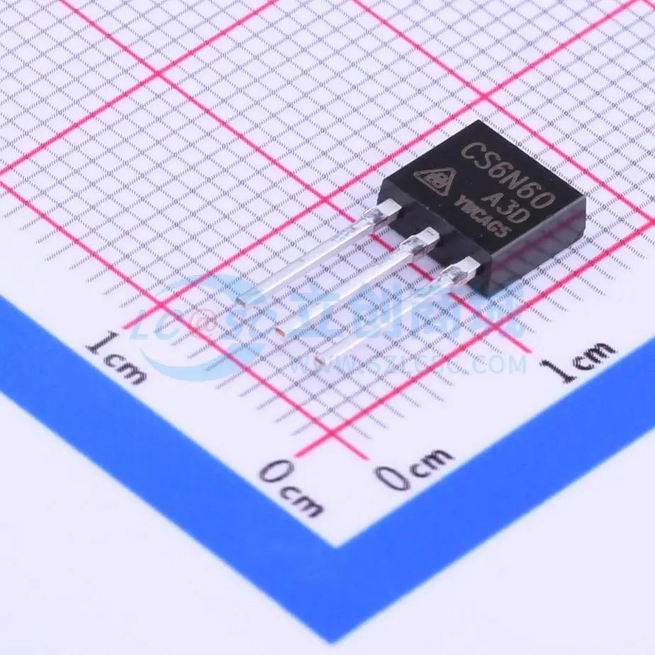 CS6N60A3D TO-251(IPAK) 场效应管(MOSFET)  N沟道 600V 6A