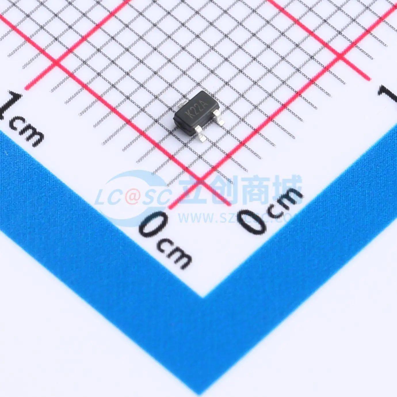 DMG1013T-VB SC-75-3 场效应管(MOSFET) P沟道 20V 550mA
