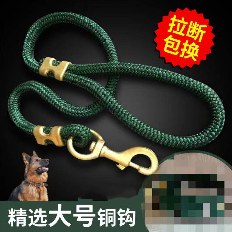 狗绳狗链出口牵引绳金毛萨摩阿拉拉多猛犬比特犬杜高斯塔福铜钩