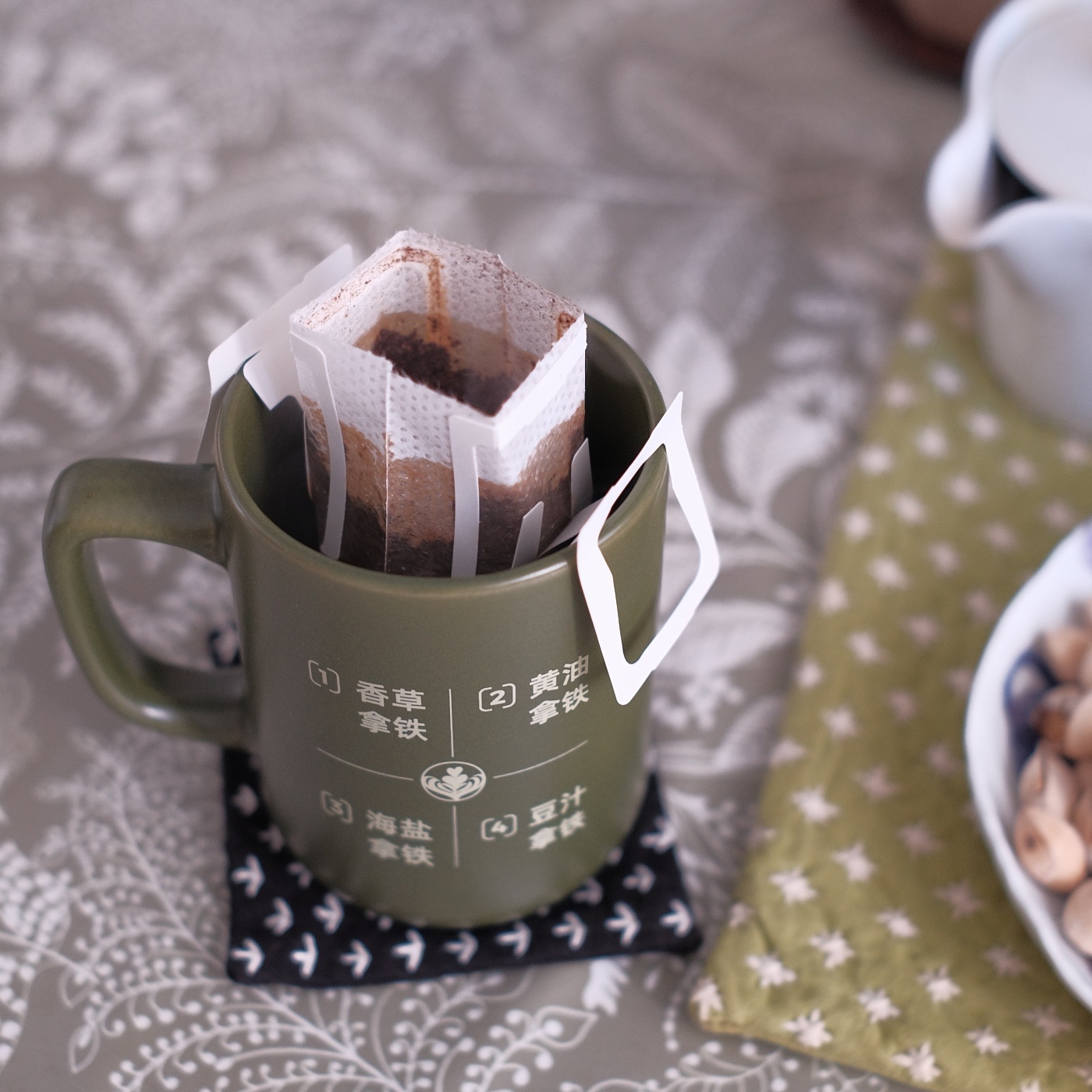 复古咖啡杯拿铁美式陶瓷杯