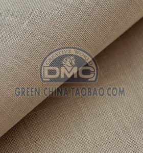 DIY刺绣布料：DM632法国DMC32CT亚麻绣布 褐色L842（量大8折）