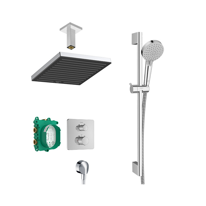 汉斯格雅hansgrohe 家用入墙式暗装淋浴花洒套组