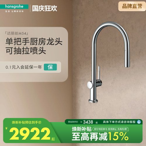 汉斯格雅单把手厨房龙头