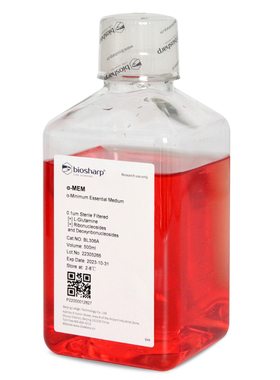 α-MEM培养基 含丙酮酸钠 不含HEPES 含核糖核苷及脱氧核糖核苷