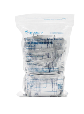 PBS磷酸盐缓冲液 即用型干粉末0.01M pH:7.2-7.4 BL601A 免邮含票