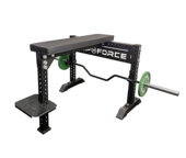 T型划船器俯卧拉背杠铃俯卧拉背 卧式 REPFORCE 健身房海豹划船