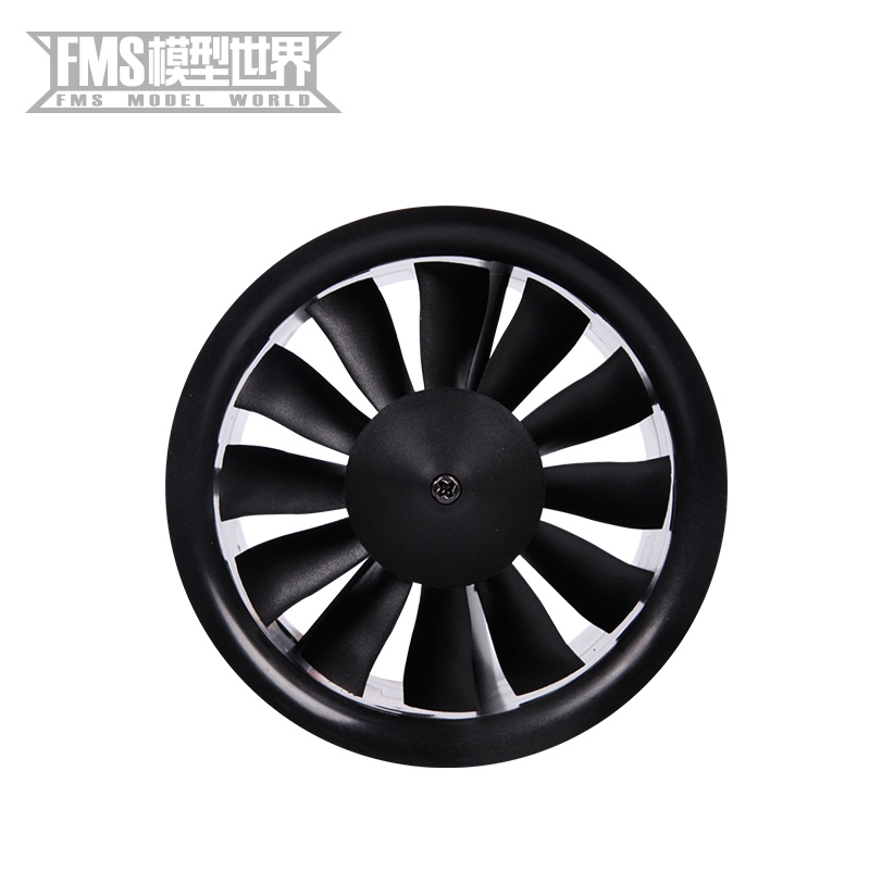 雷飞航模涵道80涵道  80涵道 8e0内转子涵道80mm12叶涵道动力组