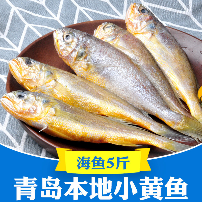 青岛海鲜水产特产黄花鱼新鲜冷冻小黄花野生生鲜小黄鱼整箱鲜黄鱼,水产肉类/新鲜蔬果/熟食,黄鱼,淘宝优惠券,粉丝福利购,淘宝优惠卷
