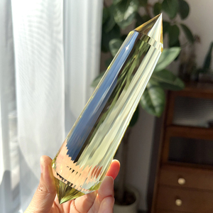 天然蓝针黄水晶沃格尔