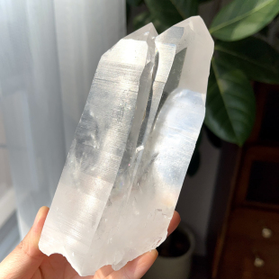 天然哥伦比亚利姆利亚种子水晶Lemulia高频白水晶原石一物一图