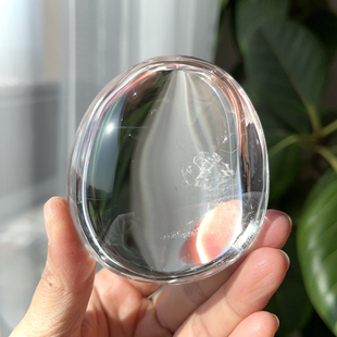 天然精品喜马白水晶把玩手握净体高频能量白水晶把玩摆件一物一图
