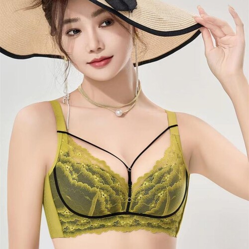 无骨无钢圈聚拢侧无痕收副乳文胸