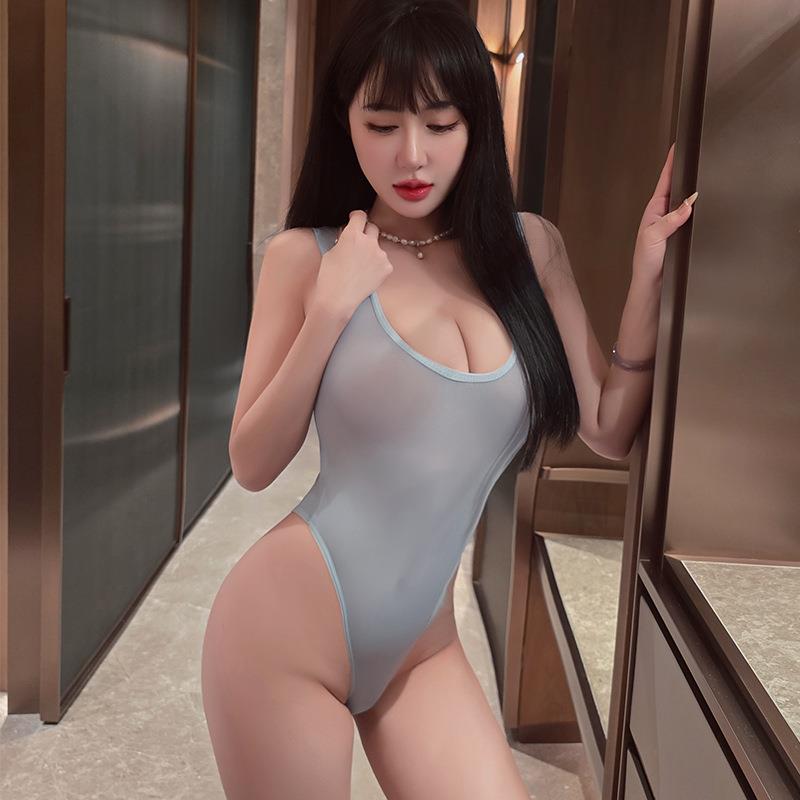 情趣内衣性感开档连体衣冰丝吊带激情装制服诱惑床上