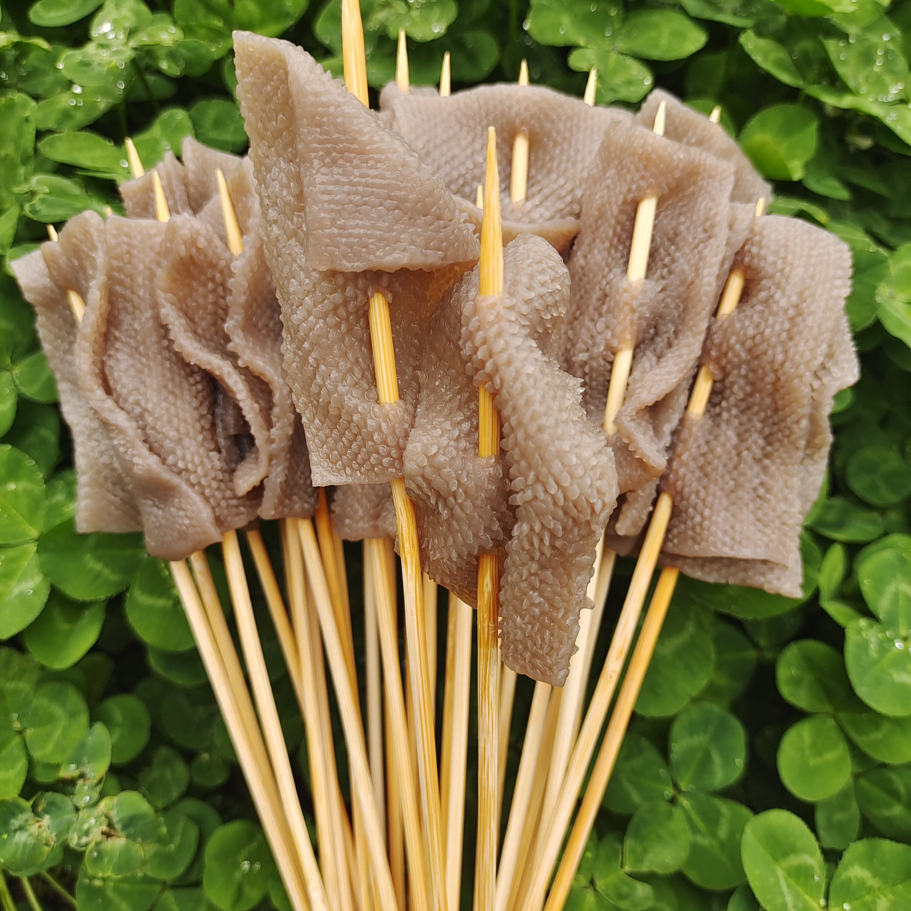 脆毛肚魔芋素食黑毛肚串串香麻辣烫火锅关东煮钵钵鸡食材