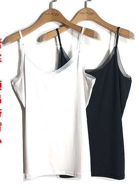 caser凯撒夏季新款女士优可丝V领蕾丝吊带背心性感百搭BK022222