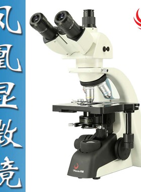 正品凤凰光学双目TV数码显微镜PH100-3A41L-PL1600倍专业生物探索